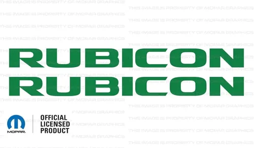 Miniatura 10 de Vinilo adhesivo gráfico del capó Rubicon/Adhesivo para calcomanías, compatible con Jeep Wrangler JK (2007-2018) Rosa bebé CSOFTPINK (Juego de 2)