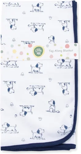 Miniatura 10 de Mantas Little Me para bebé Niñas Mantas para conejos bebés Manta de recepción para envolver Conejitos para bebés