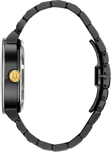Miniatura 2 de Bulova Men's Modern 3-Hand Automatic Watch, Open Aperture Dial and Edge to Edge Crystal