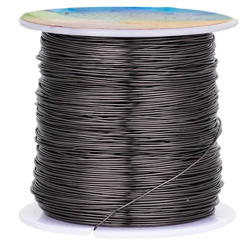 Miniatura 42 de Alambres de cobre resistentes al deslustre de 65.6 pies, alambre de cobre para electrocultura en jardinería, alambre de cobre de calibre 16, cables
