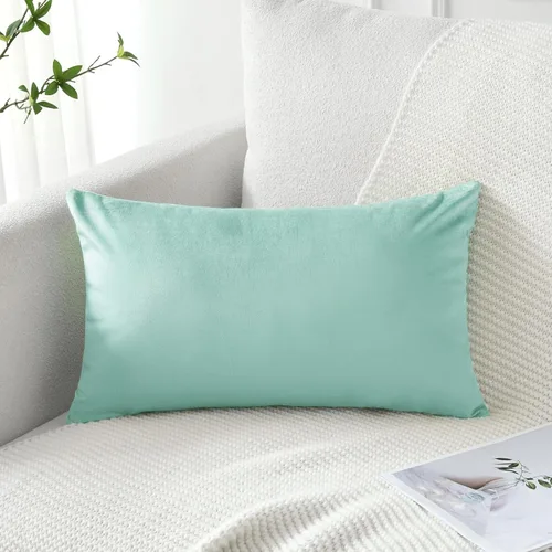 Miniatura 56 de Artscope Fundas de Almohada de Terciopelo de Lujo Súper Suaves Decorativas Cuadradas Fundas de Cojín para Sofá Sillón Dormitorio Decoración