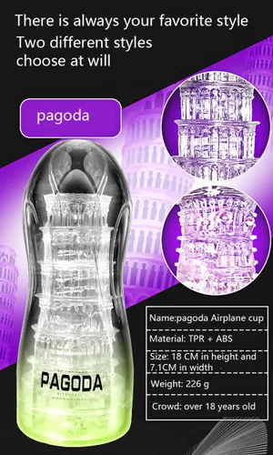 Miniatura 3 de Masturbador masculino Juguetes sexuales para hombres de bolsillo coño Stroker con textura mamada pene TPE masturbación mejora sexual