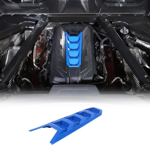 Cubierta de protección para el compartimento del motor, panel de cubierta de carcasa compatible con Chevrolet Corvette C8 2020-2025, decoración de