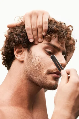 Miniatura 4 de E Elegance Barber Accessories - Gel de afeitar transparente para hombres o mujeres, fragancia Júpiter menta/fresca, la solución de afeitado