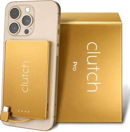 Miniatura 8 de Clutch - Cargador portátil USB-C Pro - Compatible con iPhone 15, 16, 17 y dispositivos Android - Batería magnética de banco de energía - Aprobado