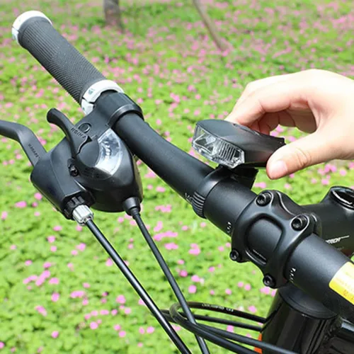 Miniatura 5 de Zerodeko USB Rechargeable Bike Light Set with Waterproof Front Handlebar Lamp and Red Rear Taillight, Portable Cycling Headlights for Outdoor Night