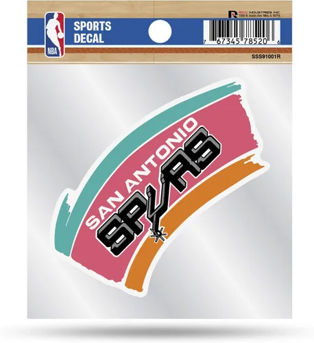 Miniatura 21 de Rico Industries NBA unisex-adult NBA Retro 4x4 Decal