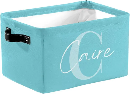 Miniatura 13 de Cesta de regalo personalizada con nombre, caja de juguetes de almacenamiento personalizada para niños, organizador de cubos de almacenamiento