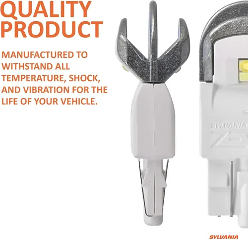 Miniatura 8 de SYLVANIA - 7443 T20 ZEVO Bombilla LED blanca - Bombilla LED brillante, ideal para luces de circulación diurna (DRL) y luces de respaldo/marcha atrás