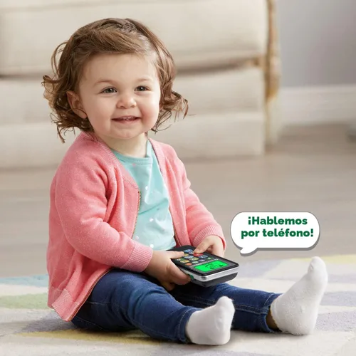 Miniatura 6 de LeapFrog Teléfono Emoji para chatear y contar, negro