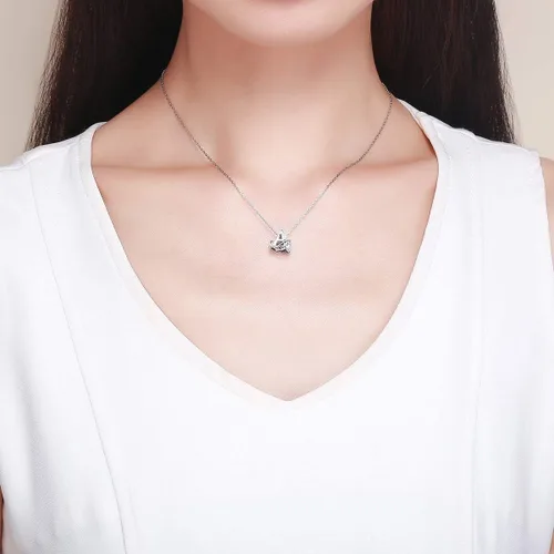 Miniatura 6 de BISAER Dijes de plata de ley 925 con inicial de letra A-Z para pulseras, cuentas del alfabeto, regalos de joyería, Plata esterlina Diamante
