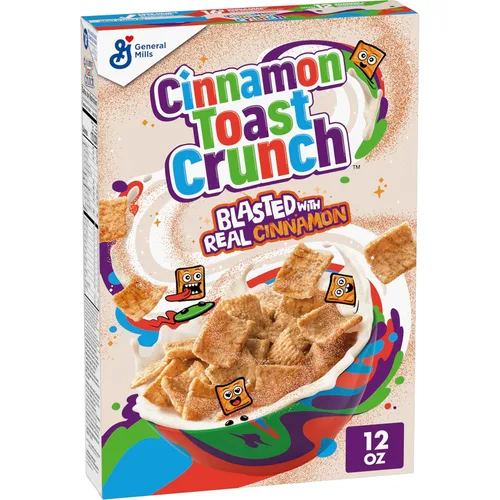 Miniatura 15 de Cinnamon Toast Crunch Taza de cereales para desayuno, cereal de una sola porción, 2 onzas (paquete de 12)