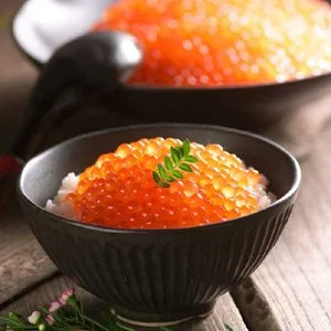 Miniatura 2 de Caviar de salmón 4 oz - Ikura American Keta Sushi Grado