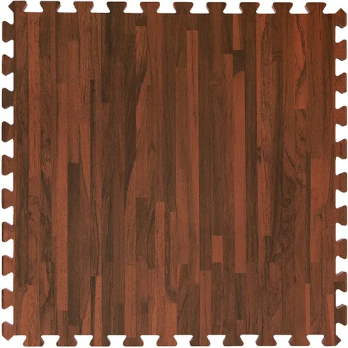 Miniatura 7 de IncStores baldosas de madera blanda de 2' x 2' con bordes