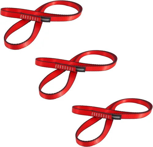 Miniatura 13 de NewDoar 16mm Cuerda de Escalada Certificada UIAA CE, 23KN Certificada EN566, Cordón Utilitario para Escalada en Roca, Creación de Sistemas de Naranja