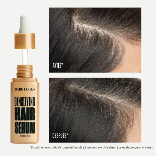Miniatura 3 de Suero Densificante de Cabello Babe Original Locks para Hombres y Mujeres, Promueve el Grosor en Cabello Fino y Pérdida de Cabello
