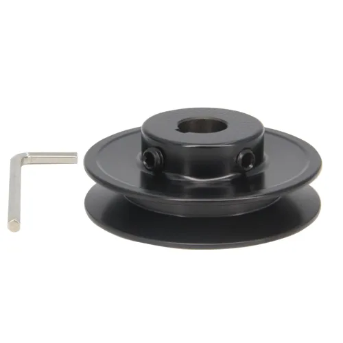 AK30-5/8 pulgadas perforadas poleas de banda de ranura única 3.0 "OD 5/8" Bore V-Belt polea polea de correa de hierro fundido para correa en V