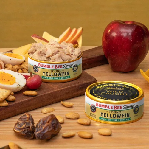 Miniatura 5 de Bumble Bee - Filetes de tonno Prime en aceite de oliva, latas de 142 g (paquete de 12) – Atún de aleta amarilla capturado de forma salvaje de alta