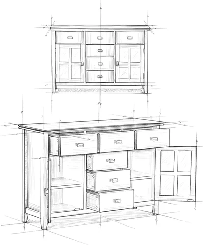 Miniatura 14 de SIMPLIHOME Artisan Buffet - Aparador de 3 puertas de madera maciza de 54 pulgadas de ancho en gris envejecido, gabinete de almacenamiento