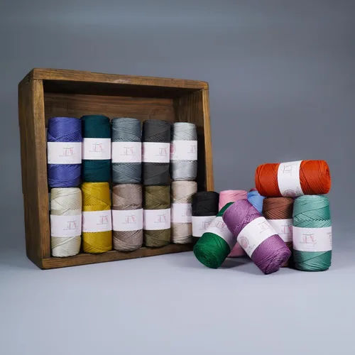 Miniatura 7 de Makromecity, 2 carretes de cordón de macramé de poliéster de 2 mm x 250 yardas (750 pies) de 2 mm de cordón de polipropileno para macramé, ideal