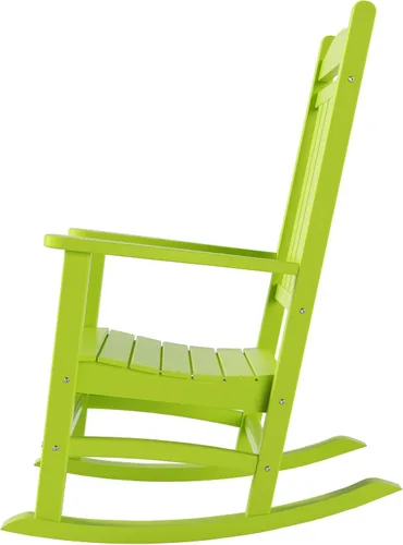 Miniatura 6 de WestinTrends Malibu - Mecedora para exteriores/patio, color lima