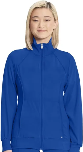 Miniatura 84 de Infinity by Cherokee 2391A - Chaquetas médicas con cremallera frontal para mujer, tela elástica en 4 direcciones