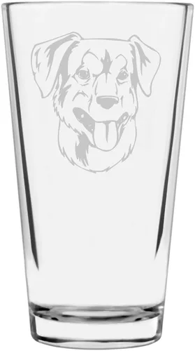 Miniatura 406 de Perro de Presa Canario - Vaso de pinta personalizado con temática de perro grabado multiusos, 16 onzas
