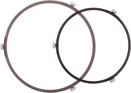 Miniatura 5 de 2PCS Microwave Oven Turntable Bracket Circle Rotating Ring Support Roller Glass Base Plate Tray Holder Stand(17.8cm)