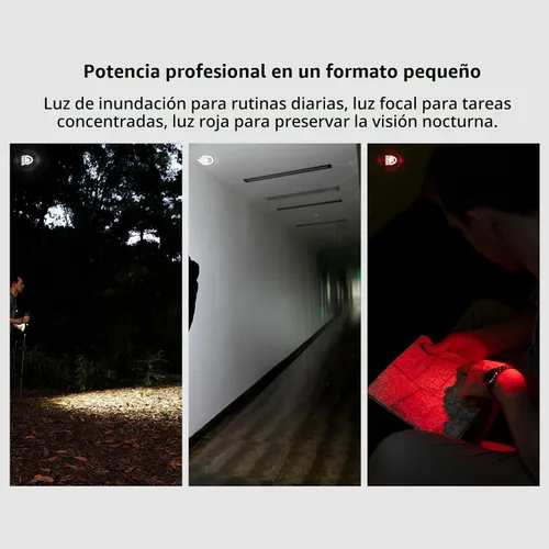Miniatura 2 de OLIGHT Oclip Pro Linterna EDC de clip, recargable de 500 lúmenes con tres soluciones de iluminación, carga tipo C, luces magnéticas