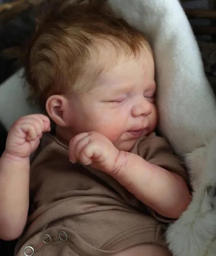 OYESY Muñecas Realistas de Bebé Reborn de 19 Pulgadas Muñeca Realista de Niño Pequeño Durmiendo Muñecas de Bebé Recién Nacido de la Vida Real que