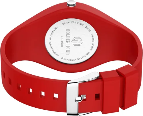 Miniatura 4 de GOLDEN HOUR Relojes deportivos impermeables analógicos unisex para enfermeras, profesionales médicos, estudiantes, esfera militar brillante y fácil