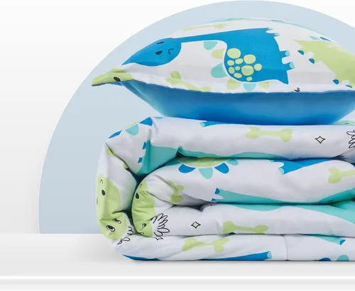 Miniatura 5 de Juego de ropa de cama SLEEP ZONE para niños, tamaño Full/Queen - Funda de edredón con lindos estampados para niños, niñas, adolescentes, super Lindo