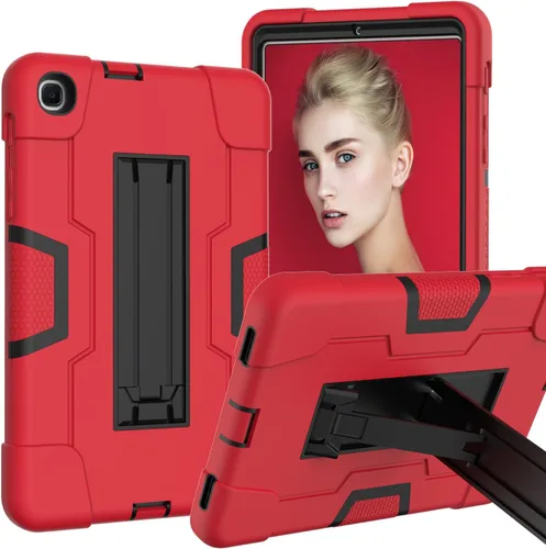Miniatura 10 de Funda para Samsung Galaxy Tab A 8.4 2020, resistente policarbonato duro de silicona suave a prueba de golpes, resistente funda protectora de alto