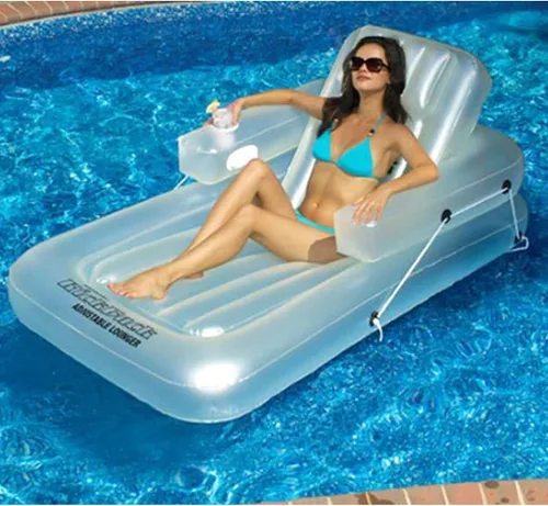 Miniatura 2 de Swimline Tumbona ajustable Kickback para 1