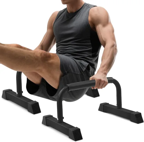 Barra de flexiones, barra de dips portátil de 700 libras con mango de EVA para gimnasio en casa, gimnasia, equipo de calistenia, apartamento, patio,