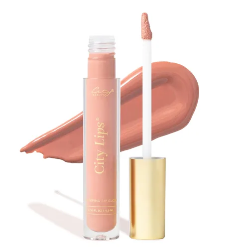 Miniatura 17 de City Beauty City Lips Plumping Lip Gloss - Brillo de alto brillo para labios más completos y de aspecto más joven Tratamiento labial hidratante