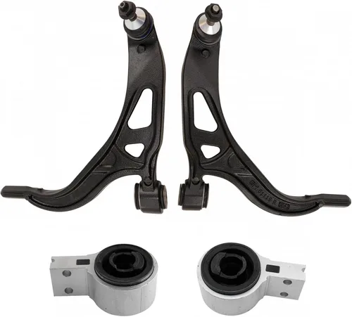 Miniatura 86 de TRQ Brazo de control delantero superior e inferior con rótula juego de 4 piezas compatible con Land Rover Range Rover 2003-2012