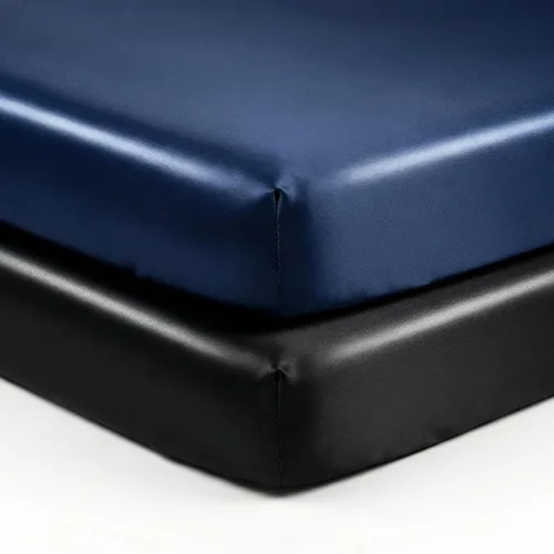 Miniatura 35 de Pro Goleem Sábanas de satén ajustables para Pack n Play, ideales para el cabello del bebé, sensación de seda suave, 27 x 39 pulgadas, sábana Negro