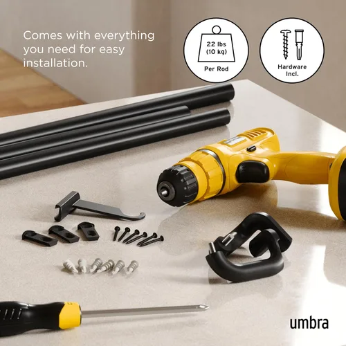 Miniatura 5 de Umbra- Envoltorio para oscurecimiento de habitación, perfecto para black-out, o para usar el telescopio. Bronce oscuro