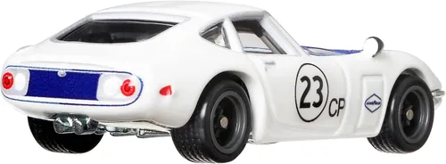 Miniatura 7 de Hot Wheels Vehículos de leyendas del circuito cultural del automóvil para niños de 3 años en adelante, colección premium de vehículos a escala 1:64