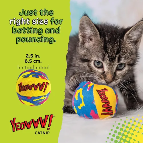 Miniatura 7 de Yeowww My Cats Balls, 3 Pelotas por Paquete