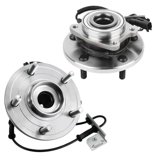 Miniatura 54 de Detroit Axle - 2 bujes de rodamiento de rueda delanteros para Land Rover LR3 2005-2009, LR4 2010-2016, Range Rover Sport 2006-2013, reemplazo