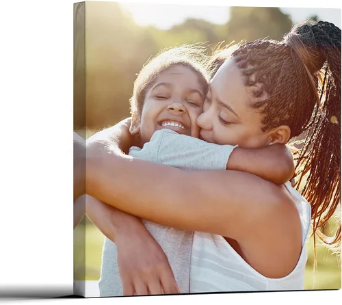 BuildASign Impresiones en lienzo personalizadas con tus fotos, arte de pared personalizado de imagen a lienzo, perfecto para decoración del hogar,