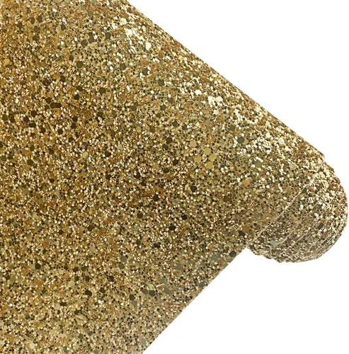 Miniatura 11 de Rollo de piel sintética con purpurina gruesa de color liso, 12 x 53 pulgadas, tela de costura sintética brillante para lazos para el cabello, Negro