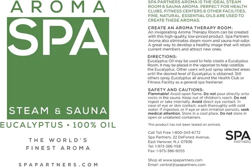 Miniatura 2 de Aceite esencial de eucalipto 100% puro (1 galón) – Aceite de globulus prémium a granel para salas de vapor de spa, saunas y difusores
