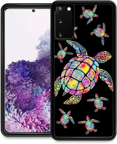 Miniatura 16 de CARLOCA Funda compatible con Samsung Galaxy S20, familia de jirafas divertidas en blanco y negro, para niñas y mujeres, diseño gráfico de moda, a