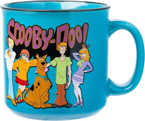Miniatura 21 de Silver Buffalo - Taza de cerámica de campamento de Los Ositos Cariñositos con purpurina y frase «Positive Vibes» de 20 onzas Care Bears Vibes
