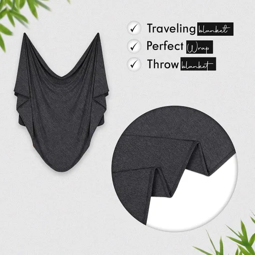 Miniatura 47 de K E L O R Luxury Cooling Travel Blanket - Stretchy, Lightweight Soft & Breathable Shawl Wraps for Women