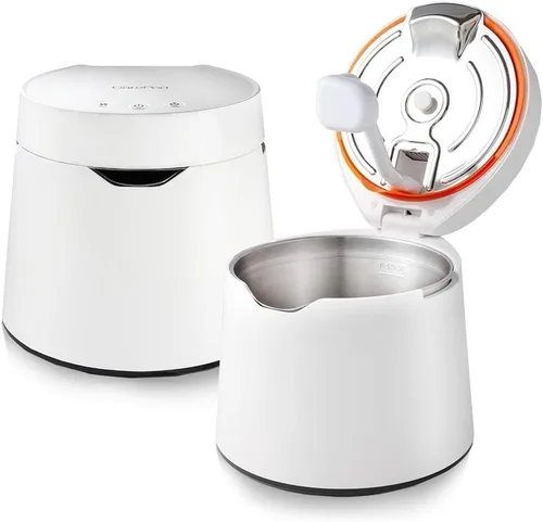 Carepod One - Humidificador de Acero Inoxidable para Habitación Grande, Silencioso y Seguro para Bebé, Solo 3 Partes Lavables y Fácil de Limpiar,