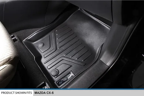 Miniatura 3 de SMARTLINER Juego de alfombrillas de piso personalizadas para Mazda CX5 2013-2016